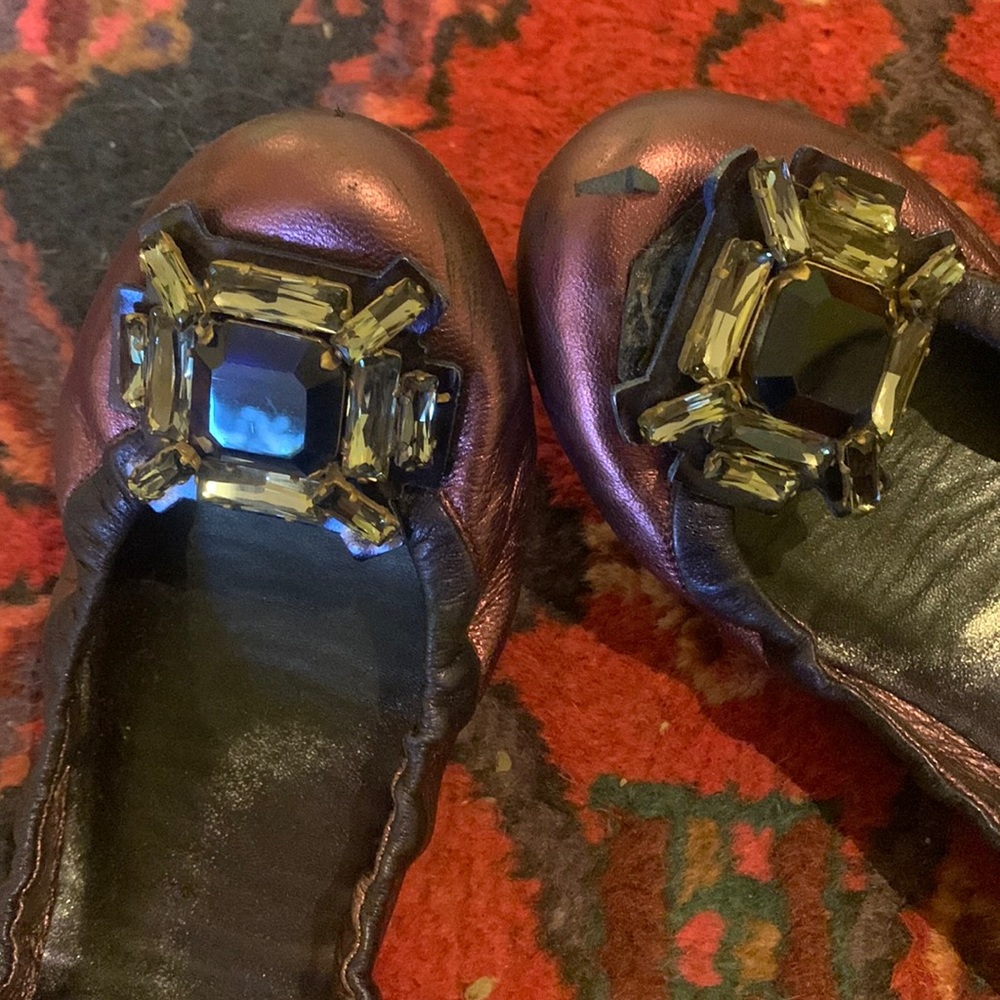Jewel Buckle MIU MIU ballet flats sz 40